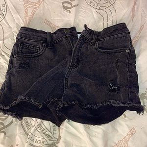 (Black Short Shorts)